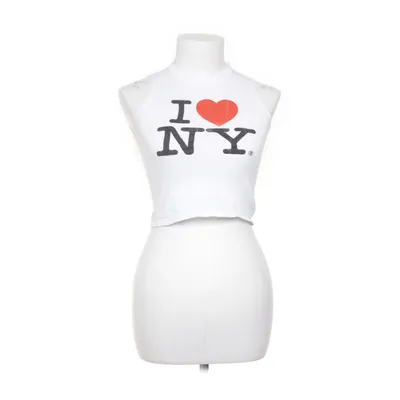 Tanktop (Wit, Rood, Zwart) van I Love NY Katoen
