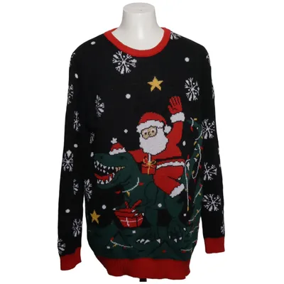 Christmas sweater (Black, Red, Green) Polyester