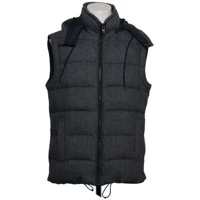 Down vest (Gray) from Giordano