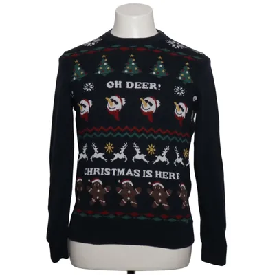 Christmas sweater (Black, Multicolored) from Marvelis Cotton