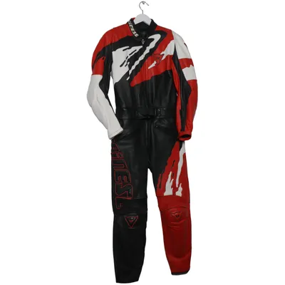 Motorcykeldragt (Sort, Rød, Hvid) fra Dainese