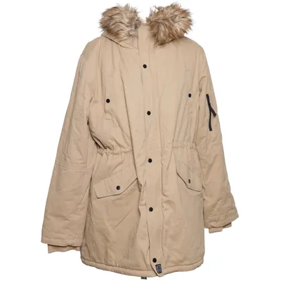 Parka (Beige) from Much More Cotton, Polyester