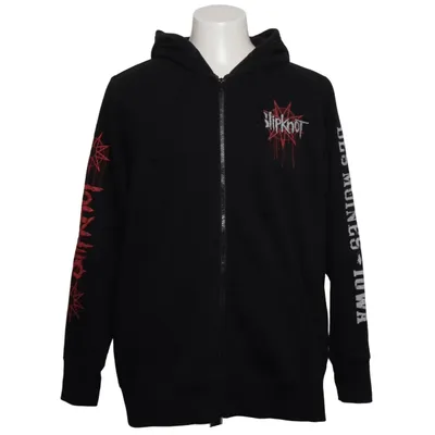Huvtröja (Svart) från Slipknot Bomull, Polyester