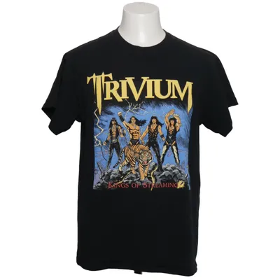 T-shirt (Sort, Flerfarvet) fra Gildan