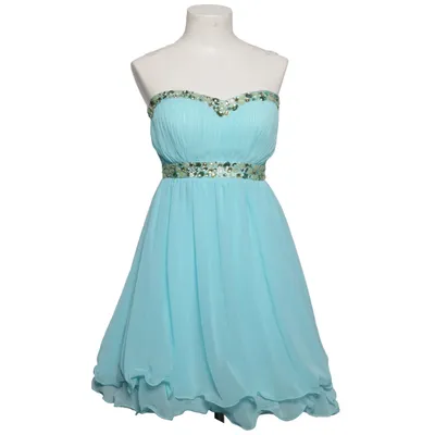 Cocktailjurk (Blauw) van Eva & Lola Polyester