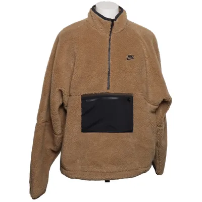 Fleecetrøje (Beige) fra Nike Polyester
