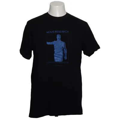 T-shirt (Black, Blue) from Next Level Apparel Cotton