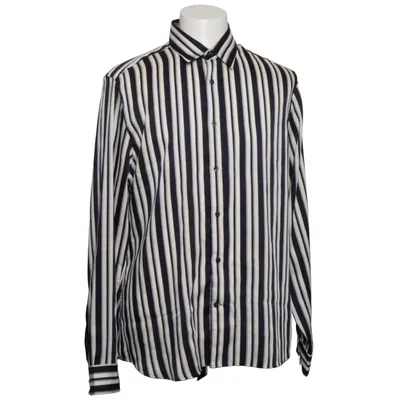 Skjorta (Blå, Vit) från Reiss Återvunnen polyester