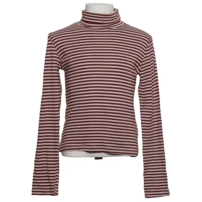 Turtleneck (Brown, White) from Bensimon Cotton, Modal