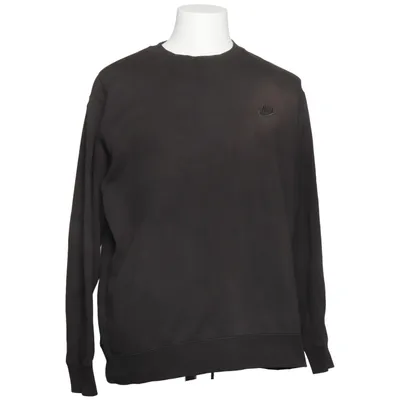 Collegetröja (Svart) från Nike Bomull, Polyester