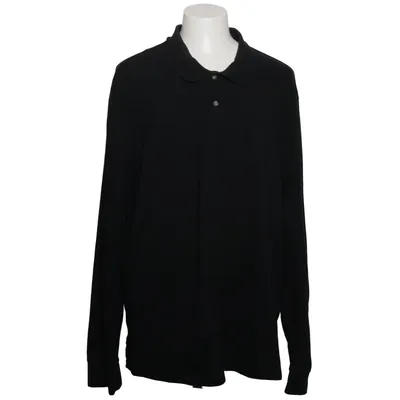 Rugby shirt (Black) from Eddie Bauer Cotton