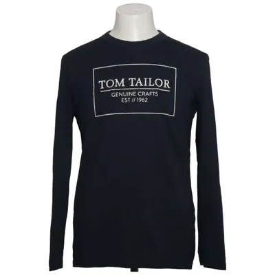 Långärmad t-shirt (Svart) från Tom Tailor Bomull