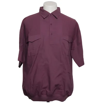 Chemise à manches courtes (Violet) de Catamaran Coton, Polyester