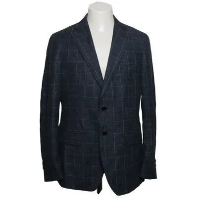 Blazer (Grå) fra Boggi Milano Bomuld, Linned, Viscose, Uld