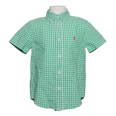 Short sleeve shirt (Green, White) from Ralph Lauren Cotton