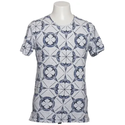T-shirt (Blanc, Bleu) de Revelation Coton, Polyester