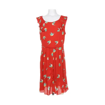 Dress (Red, Multicolored) from Shikha London Cotton