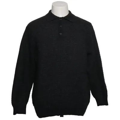Pull-over (Gris) de Point of Italy Acrylique, Laine de mouton