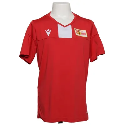 Football jersey (Red, White) from Macron Polyester