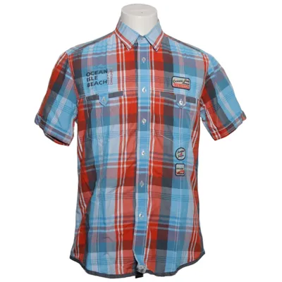 Korte mouwen shirt (Blauw, Rood, Meerkleurig) van Marc Stanford Katoen