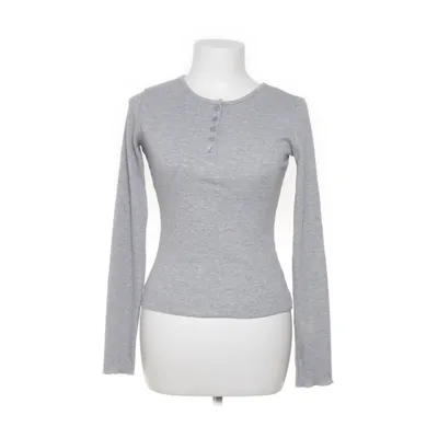 Långärmad t-shirt (Grå) från Dazy Elastan, Polyester