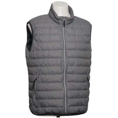 Outer vest (Gray) from James & Nicholson Down, Feather, Polyamide, Polyester