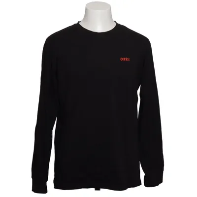 Long sleeve T-shirt (Black, Red) from 032c Cotton