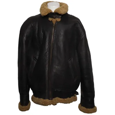 Shearlingjacka (Brun, Beige) från Barisal Skinn