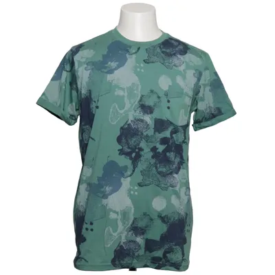 T-shirt (Grön, Blå, Vit) från Ombre Bomull, Polyester