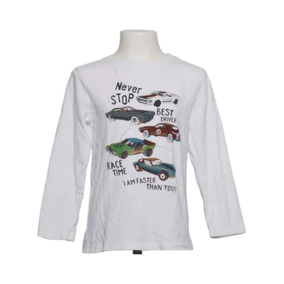 Långärmad t-shirt (Vit) från Topolino Bomull