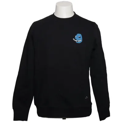 Collegetröja (Svart) från Paul Smith Ekologisk bomull