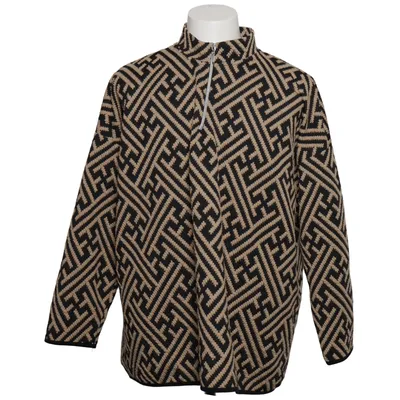 Fleece sweater (Black, Beige) from Choice Cotton, Elastane, Polyester