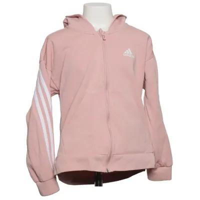 Sweat à capuche (Rose, Blanc) de Adidas Coton, Polyester recyclé