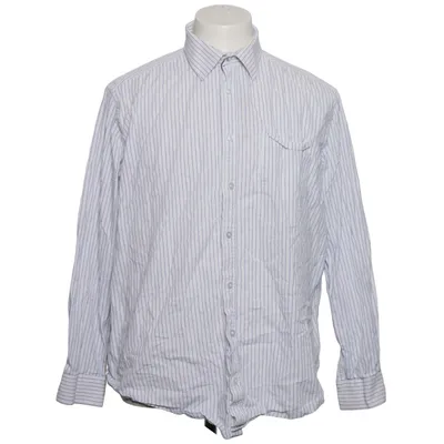 Shirt (White, Blue) from Armada Cotton