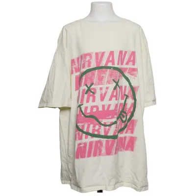 T-shirt (Vit, Flerfärgad) från Nirvana Bomull