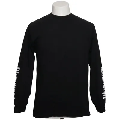Long sleeve T-shirt (Black) from Pleasures Cotton