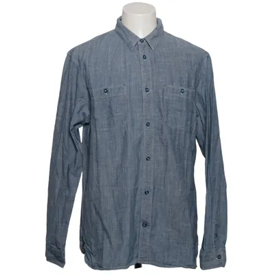 Denim blouse (Blauw) van Allsaints Katoen