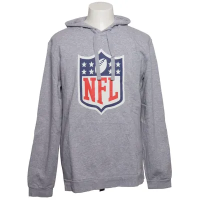 Hoodie (Gray) from NFL Cotton, Polyester, Viscose