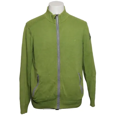 Cardigan (Grøn, Grå) fra Hechter Bomuld