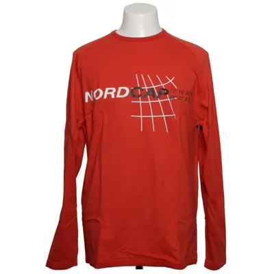 Long sleeve T-shirt (Red) from Nordcap Cotton