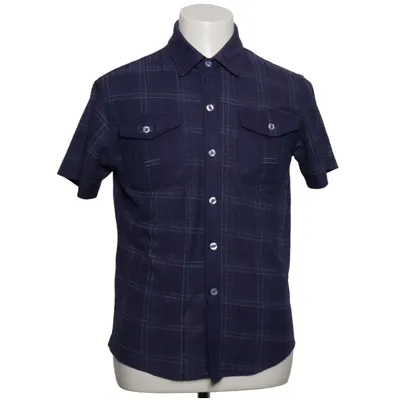 Kortærmet skjorte (Blå) fra For Men Bomuld, Polyester