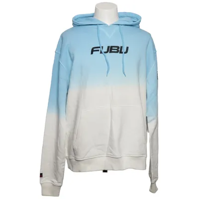 Sweat à capuche (Bleu, Blanc) de Fubu Coton, Polyester