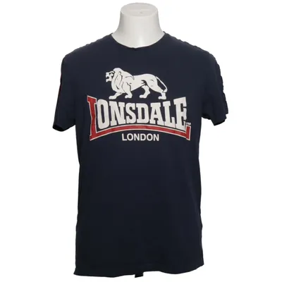 T-shirt (Bleu) de Lonsdale Coton