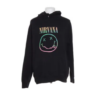 Hoodie (Black, Multicolored) from H&M Man Cotton, Polyester