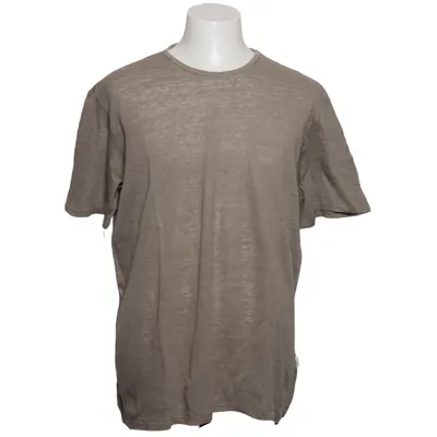 T-shirt (Grå) fra Selected Homme Linned