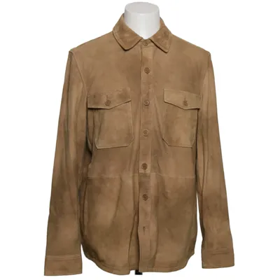 Överskjorta (Beige) från Paige Polyester, Mocka, Viskos
