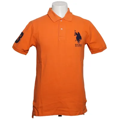 Pikétröja (Orange) från U.S. Polo Assn. Bomull