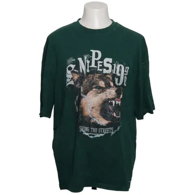 T-shirt (Green) from Snipes Cotton
