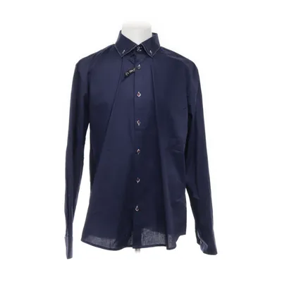Chemise (Bleu) de Carisma Coton, Élasthane