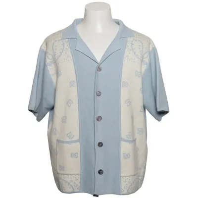 Kortärmad skjorta (Blå, Vit) från Rhude Kashmir, Bomull
